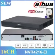 Dahua NVR4216-EI 16-Channel WizSense AI NVR Network Video Recorder Camera System