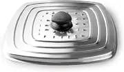 IBILI Multipurpose Square Stainless Steel Lid for Barbecues