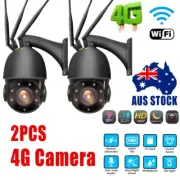 5MP Outdoor IP Camera 4G WIFI Wireless PTZ CCTV HD Smart Home Security IR Camera