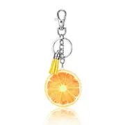 3PCS Creative Gift Fruit Charm Series Tassel Keychain Bag Pendant