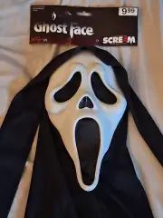 Rare 2012 Tagged Scream 4 Ghost Face Mask Non Glow Easter Unlimited Funworld