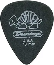Jim Dunlop Pitch Black.73mm, 12/Player's Pack