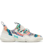 [GY0295] Adidas Men's Authentic Trae Young 1 Core White Mint Rush Sneakers *NEW*
