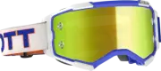 Scott USA Fury Goggle Retro White/Blue Yellow Chrome Works | 272828-1029829