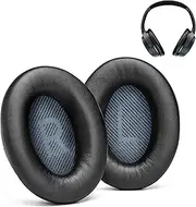 AHG Premium SoundLink AE2 Ear Pads Cushions Compatible with Bose SoundLink AE2 / Bose SoundLink Around Ear ii Wireless Headphones (Black). Premium Protein Leather | Extra Thick Soft High-Density Foam