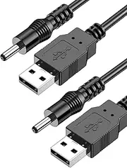 Charger for Fairywill Toothbrush 2M 2Pack, Mellbree USB Charger for Fairywill Toothbrush Compatible With Fairywil FWP11 FW-508 FW-507 FW-917 SG-508 FW508 FW507 D1 D3 D7 D8 E6 E10 E11 P11 TB-508 TB-507