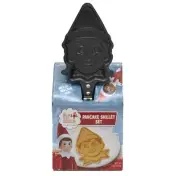 The Elf on the Shelf Shaped Pancake Skillet Set Includes Recipe and Pancake Mix