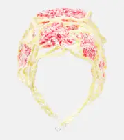 [Susan Fang] Susan Fang Crochet floral wool hat One Size multicoloured