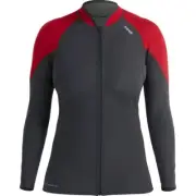NRS Hydroskin 0.5 Women's Jacket, Graphite/Salsa, Medium