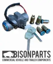 "FITS IVECO STRALIS & TRAKKER IGNITION LOCK & KEY SET WITHOUT CHIP BP127-292