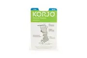 Korjo 20-30 mmHg Compression Socks Men Women Support Stockings Travel Flight L