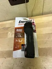 Energizer HCHH41 Hard Case PRO Project Plus 400 Lumens Flashlight +4AA Batteries