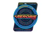Aerobie Pro 33cm Flying Ring Flying Disc Outdoor Fun Play Beach Toy Blue 12y+