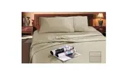 Bamboo 400Thread Count Sheet Set Mushroom