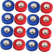 EXAOMBLE Tabletop Shuffleboard Roller Parts 20pcs Mini Set Replacement Beads Shuffleboard Game Accessory Suitable for Ages Easy to Assemble