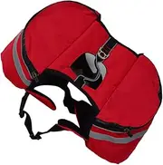 ibasenice Puppy Cat Pet Tote Organizer Doggie Backpack Weighted Dog Vest Daypack Backpack Dog Hiking Backpack Dog Harnesses Dog Camping Gear Dog Harness Hiking Travel Pannier