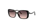 Womens Coach Sunglasses Hc8376u Black/ Grey Pink Gradient Sunnies