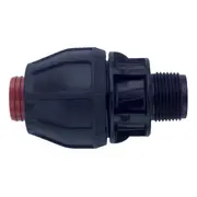 Philmac 1-1/2" x 1-1/2" Poly x MI BSP Rural End Connector