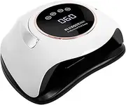 UV LED Nail Lamp, 168W Curing Lamp for Home & Salon, Gel Polish Dryer With 3 Timer Setting, Professional Art Tools for Fingernail and Toenail