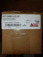 OCC PP1288/110A6 12-Port Cat6A Shielded Patch Panel, Cat6, 110, A/B
