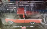 SUNSTAR 1/18 1965 FORD F-100 CUSTOM CAB PICKUP RANGOON RED BLACK 1304 LIMITED