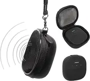 Protective Case for Bose SoundLink Micro Bluetooth Speaker, Sound Through Design-Playing in The case, Wrist Strap for Easy Carrying