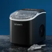 2L Ice Maker Machine, 12KG Capacity, Portable, Fast Freeze, Silver