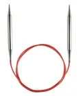 ChiaoGoo Red Fixed Circular Knitting Needles Size 11 16"