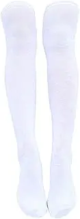 [ZPGVWXKO] Women Thigh High Socks Soft Over The Knee Elastic Stockings Boot Socks