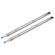 1 Pair Heavy Duty Drawer Slides, 34 Inch Drawer Slides with Lock 185lb
