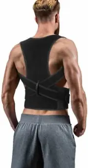 Back Brace Posture Corrector for Women Men Back Lumbar X-Large 37-42 Inch