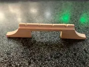 Banjo Bridge - 4 string - 5/8" tall x 3-3/16" long