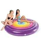 Intex Rainbow Fiesta Island Pool Float 201 x 24cm XL Size Inflatable Lounge