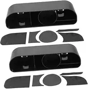 GARVALON 2pcs Car Back Seat Organizer Hanging Storage Box for Car Keep Your Space Tidy on Travel