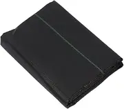 Grass Control Garden Cloth - Anti Grass Fabric - Sturdy Black Grass Barrier Mat for Underlayment, Commercial Driveway, Landscaping