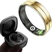 Smart Ring Men Women Health Rings for Men Women Fitness Ring Sleep Tracker Ring Heart Rate Blood Oxygen Monitor Fitness Tracker Ring Health Rings Steps Calories Distance Tracking