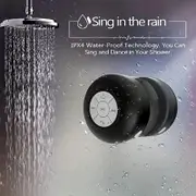 Danoz Smart Family Portable Wireless Bluetooth Waterproof Suction Cup Small Speaker Car Bathroom Mobile Phone Listening to Music Stereo