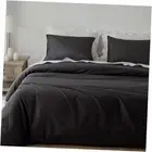 Egyptian Cotton Duvet Cover Size Sateen Weave, Silky King Moonless Night Black