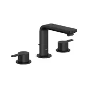 Grohe 20 578 A Lineare 1.2 GPM Widespread Bathroom Faucet - Black