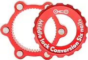 Centerlock To 6-Bolt Rotor Adapter | Disc Brake Hub Spacer | 6 Bolt Adapter Rotor Centerlock for Mountain Bikes Dirtbikes and Bicycles