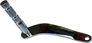 Extended Shifter Shaft Shift Rod Lever Arm Fit for Harley FL Softail Models with Footboards 2018-Later(Chrome)