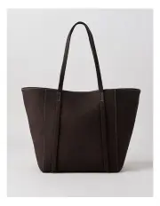 [Basque] Rosie Tote Bag in Chocolate