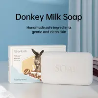 在飛比找蝦皮購物優惠-100g Handmade Bath Soap Donkey