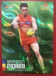 2020 AFL Select Footy Stars Prestige GREEN PARALLEL BRAYDEN FIORINI #89 059/60