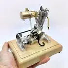 Mini Hoglet Single Cylinder Gasoline Engine Model Kits Science Educational Toys