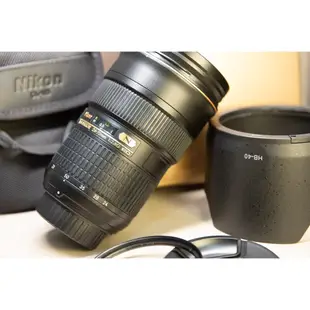 【Nikon】 AF-S NIKKOR 24-70mm f/2.8G ED附袋＋附保護鏡