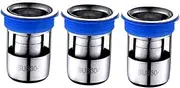 3pcs Tub Drain Stopper Tub Stopper Bathtub Sink Drain Strainer Floor Drain Plug U Shaped Floor Drainer Sewer Filter Drain Valve Sewer Core Sink Drain Stopper Universal Connector