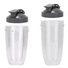 Replacement Large Nutri Bullet Cups Blender Cups Sip Seal Lids Mug Flip TopsЪ
