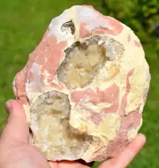 Calcite 980 Grams - Aouli, Mibladen, Aït Oufella Caïdat, Midelt Circle, Morocco