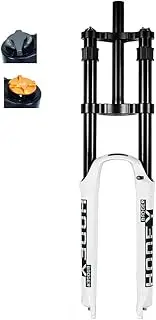 MTB Bike Suspension Fork 26 27.5 Inch 29 er Magnesium Alloy Double Shoulder DH Downhill Mountain Bike Bicycle Air Fork Travel 160mm